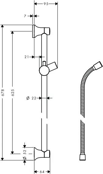 hansgrohe 27841820 - Dimensions 4