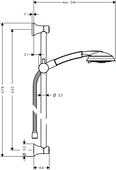 hansgrohe 27841820 - Dimensions 6