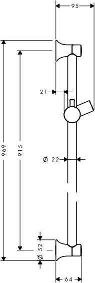 hansgrohe 27841820 - Dimensions 7