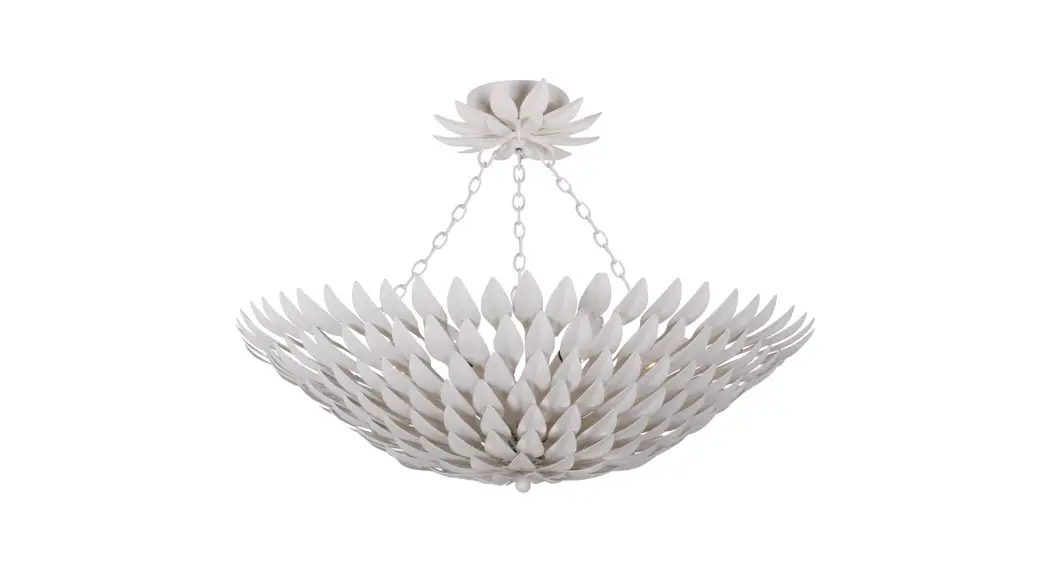 Crystorama 517-sa_ceiling Broche Six Light Ceiling Mount Instruction Manual Crystorama 517-sa_ceiling Broche Six Light Ceiling Mount Instruction Manual