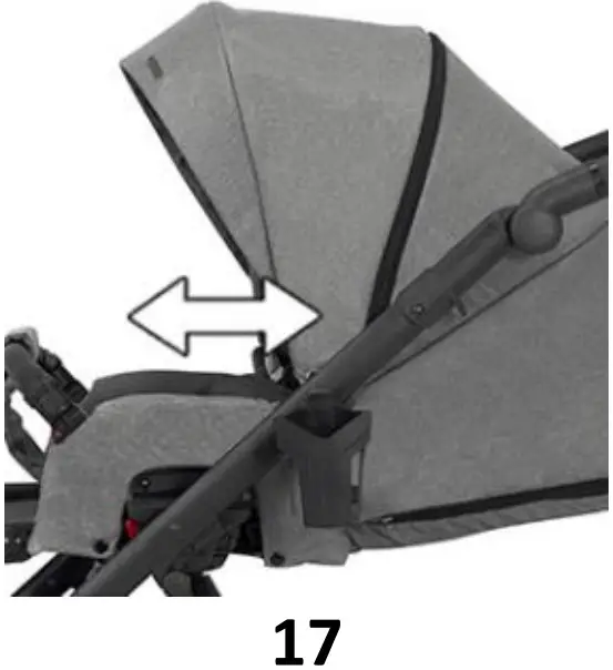 Pram seat Hood