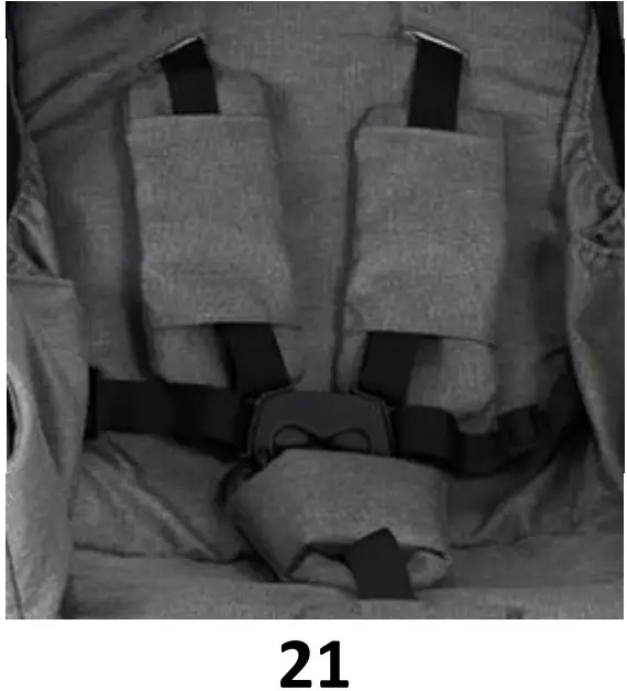 Safety Harness in the pram