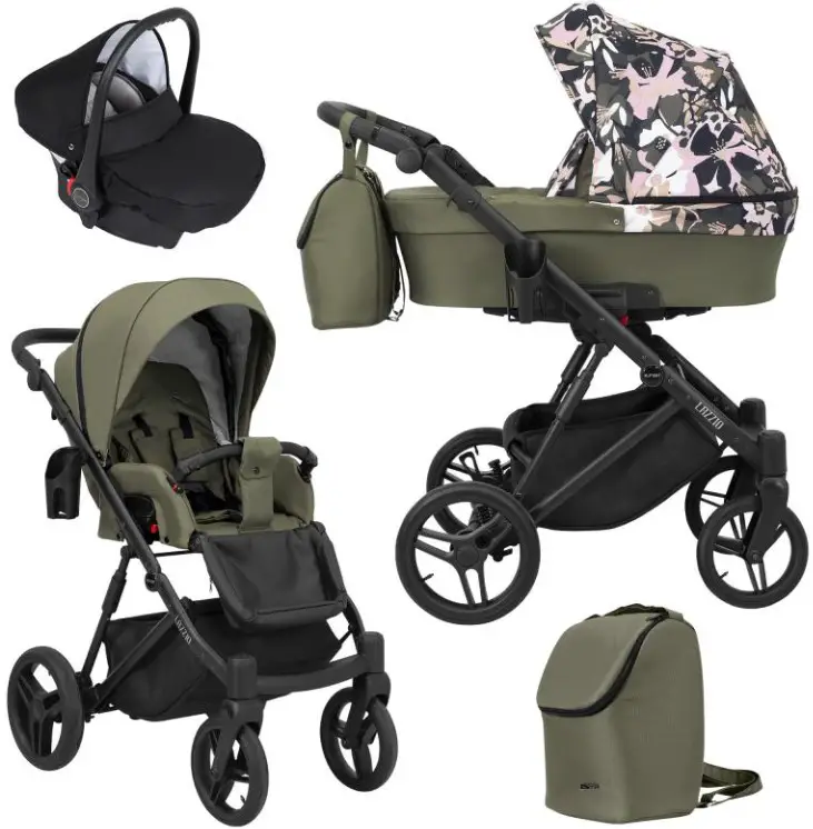 KUNERT Pram Lazzio Baby Pram Car Seat