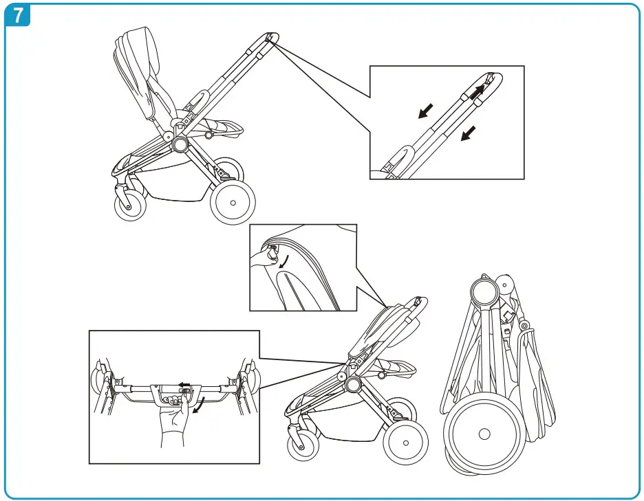 Bebe Stars 350-182 Jewel 3in1 Marble Beige - ASSEMBLY 14