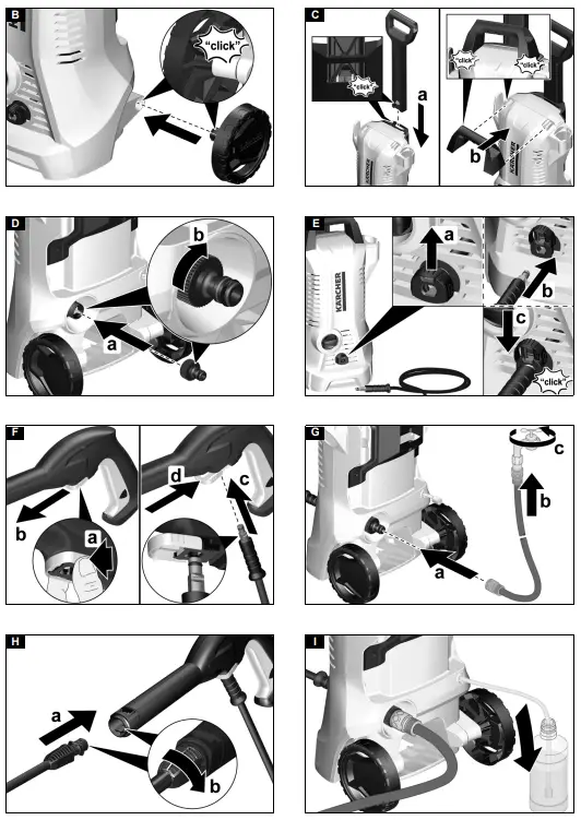 KARCHER K 2 High Pressure Cleaner Power Control Home - pakcer 1