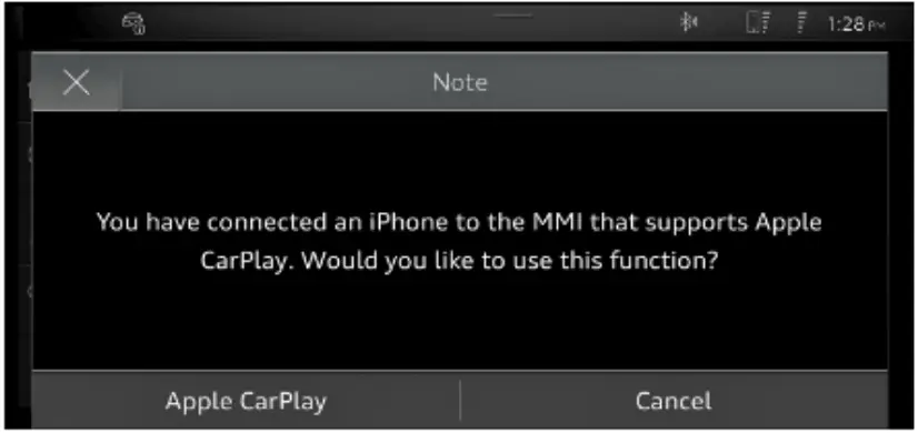 Audi Smartphone Interface