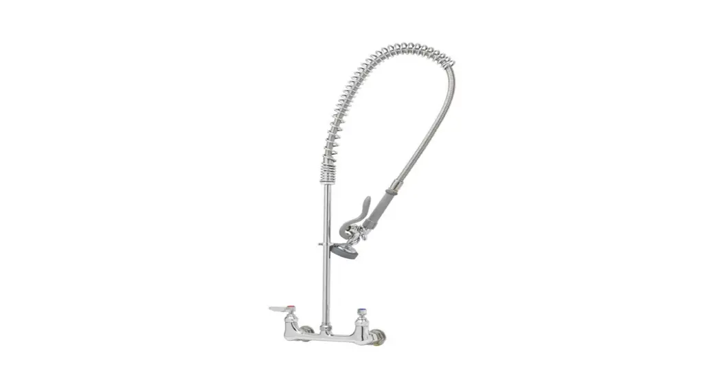 T S B-0133 Series Pre-rinse Unit Wall Bracket Installation Guide