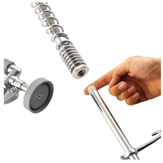 T S B-0133 Series Pre-Rinse Unit Wall Bracket - Step 2