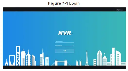 SUNELL SN NVR3932E4 J Network Video Recorder - Login