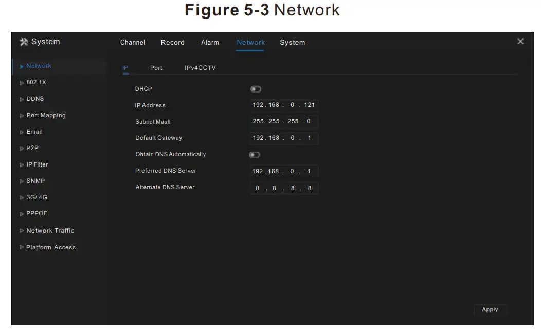 SUNELL SN NVR3932E4 J Network Video Recorder - Network