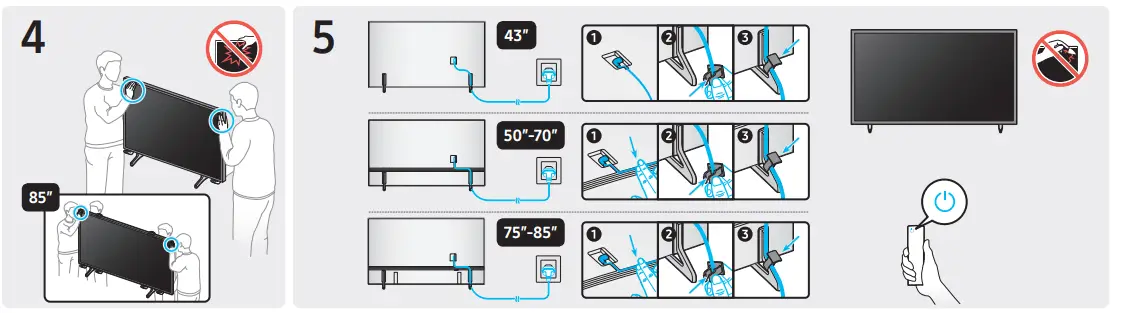SAMSUNG QE43Q6B Smart LED Display - Figure 3