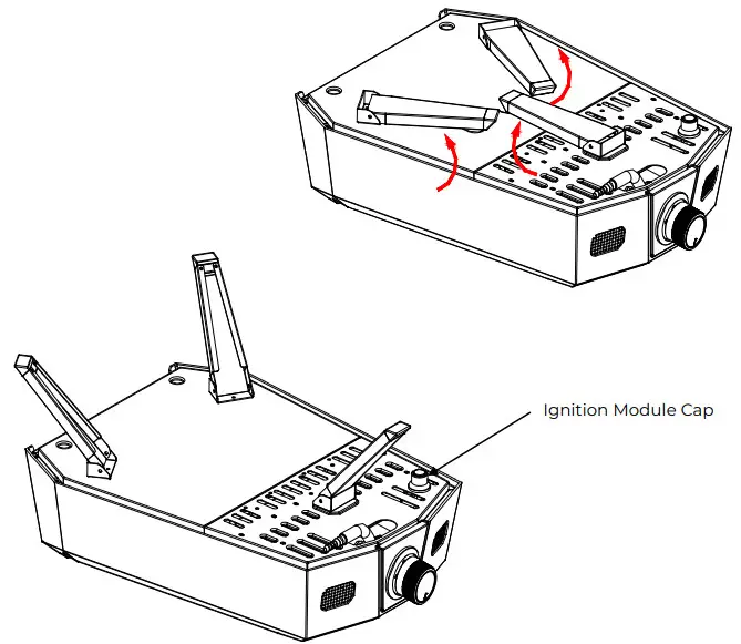 PERMA STEEL PO-40001-BK 12 Inch Countertop Gas Pizza Oven- Step 1