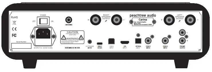 Peachtree Carina Integrated Amplifier 1