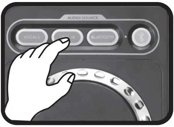 Line-In Button