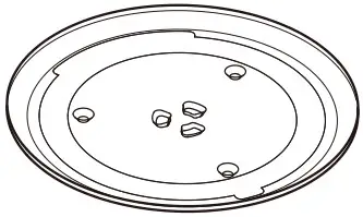 Midea EC028AD7-S1R Microwave Oven - Glass Tray