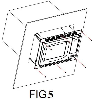 Midea EC028AD7-S1R Microwave Oven - MICROWAVE OVEN INSTALLATION