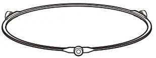 Midea EC028AD7-S1R Microwave Oven - Ring Assembly
