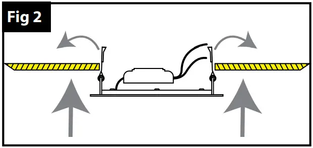 Eterna VECORDL18 Economy Recessed LED Downlights - fIG 2