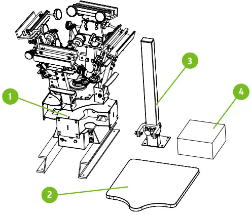 Riley Hopkins 250 Multi Station Printing Press-fig1