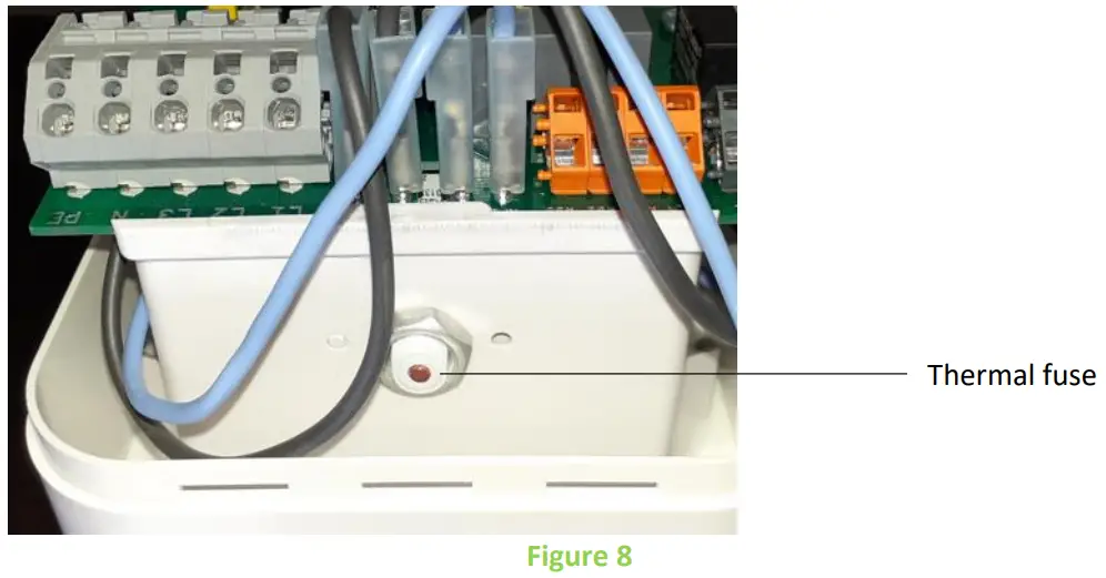 DRU STEVN TJ 2 EHP 6 kW Bivalent Source to Heat Pump - Thermal fuse