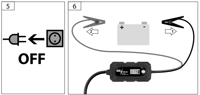 Charging GAB 12V-4A 85145