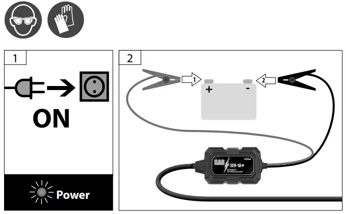 Charging GAB 12V-1A 85144