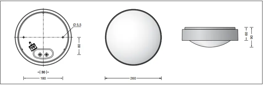 BEGA-51052-2-Ceiling-Luminaire-for-Indoor-FIG-1