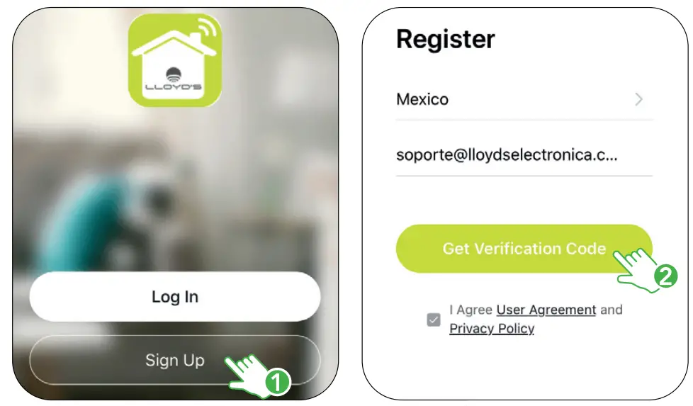Registration and access