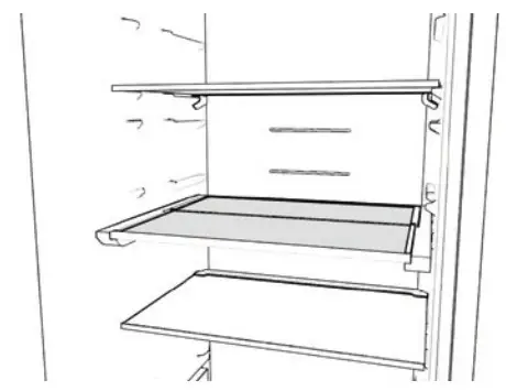 Whirlpool W7X 94 KS Refrigerator with Freezer Black - Foldable