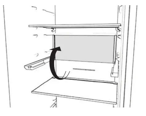 Whirlpool W7X 94 KS Refrigerator with Freezer Black - fig