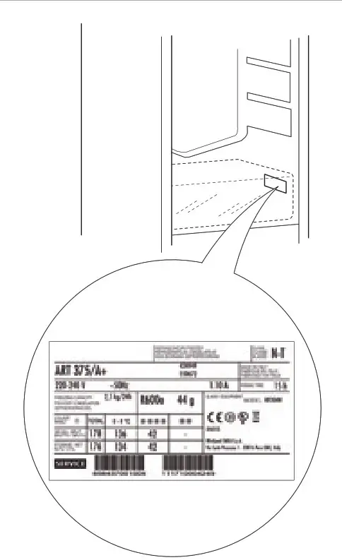 Whirlpool W7X 94 KS Refrigerator with Freezer Black - fig5
