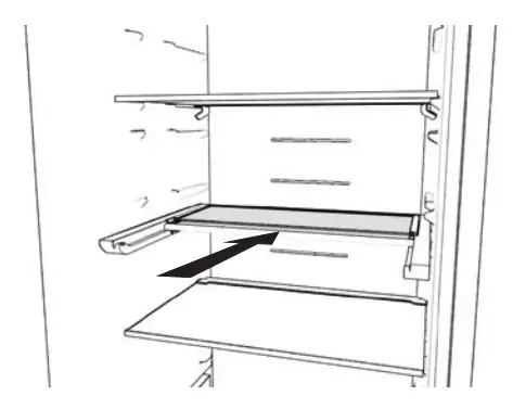 Whirlpool W7X 94 KS Refrigerator with Freezer Black - vegetabldfes