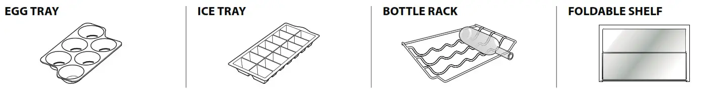 Whirlpool W7X 94 KS Refrigerator with Freezer Black - vegetables13