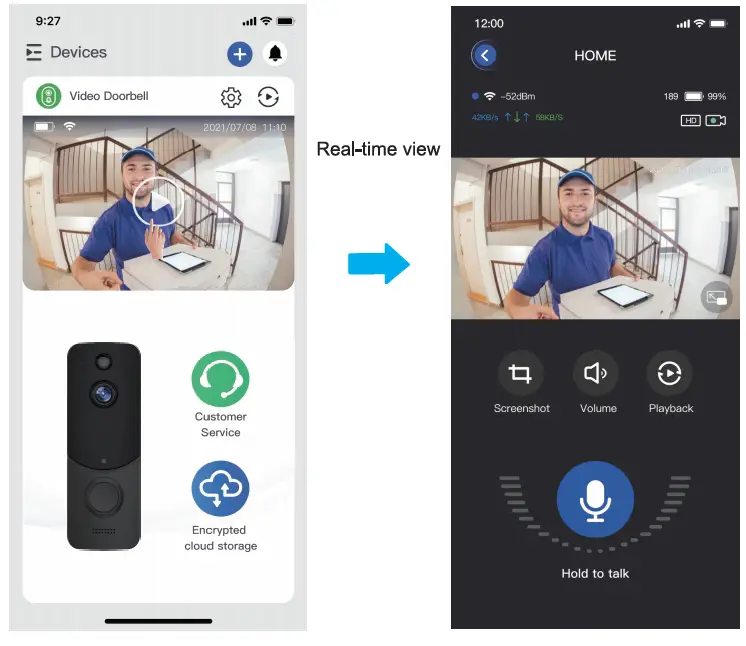GEREE-Q8-Wireless-WiFi-Video-Doorbell-Camera-32