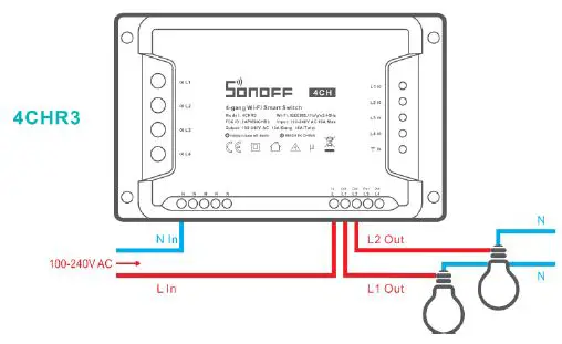 SONOFF-4CH-4CHPRO-Buttons-Cabling-fig 2