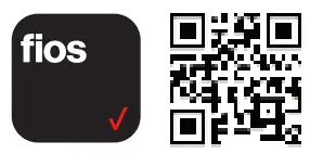 Verizon Fios Home Router with Home Network - qr code