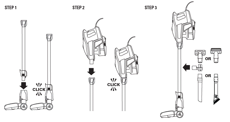 Shark Rocket Deluxpro HV320 Vacuum Cleaner User Manual-FIG-2