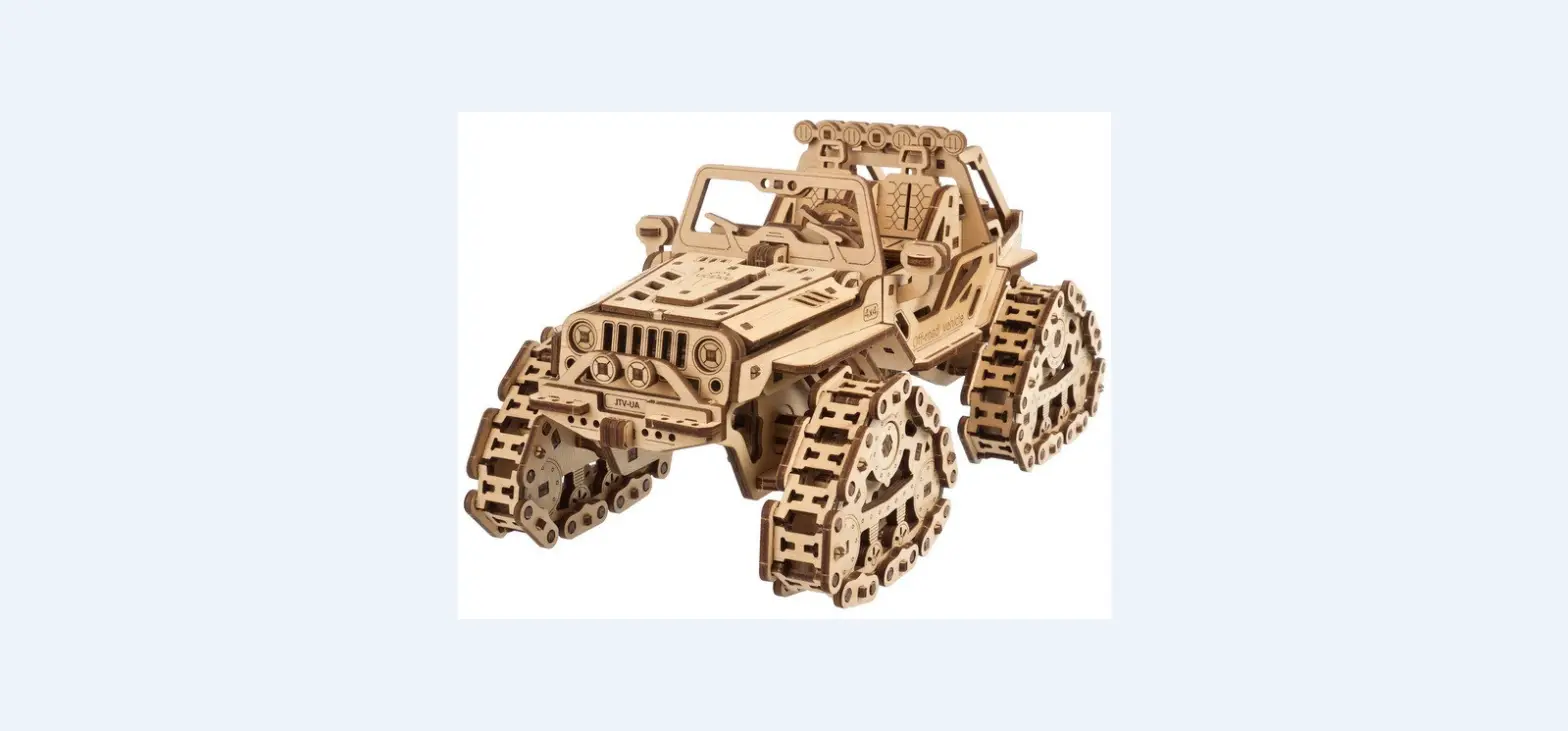 Ugears 4820184121768 Tracked Off-road Vehicle Instruction Manual