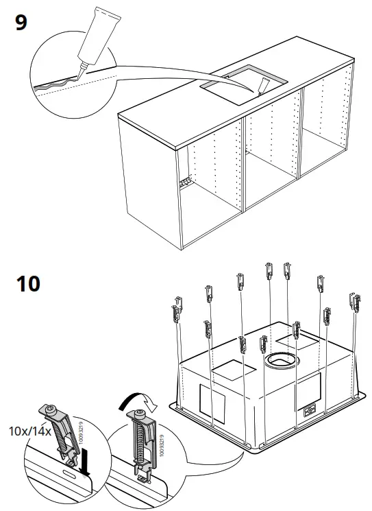 IKEA AA-2328141-3-100 VRESJÖN Built-In Sink - Figure12