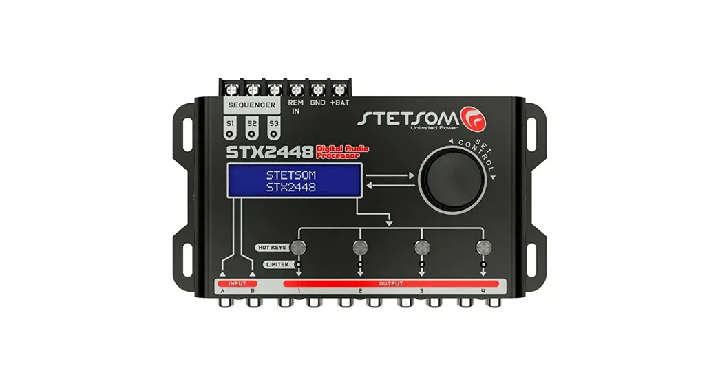 Stetsom Stx2448 Digital Audio Processor User Manual Stetsom Stx2448 Digital Audio Processor User Manual