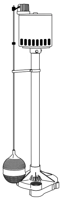 Flotec 3CEH Pedestal Sump Pump