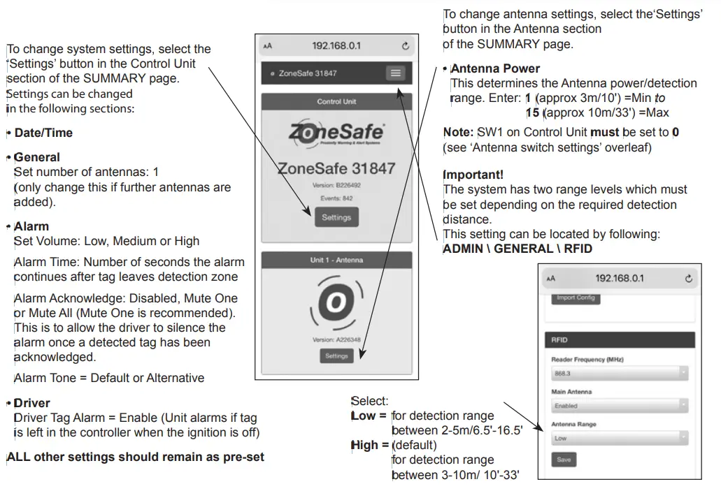 BRiGADE ZS-1000-ECU RFID Detection System - Fig8