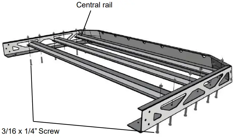 AFX MOTORSPORTS CAN006 Sport Roof Rack - Screw