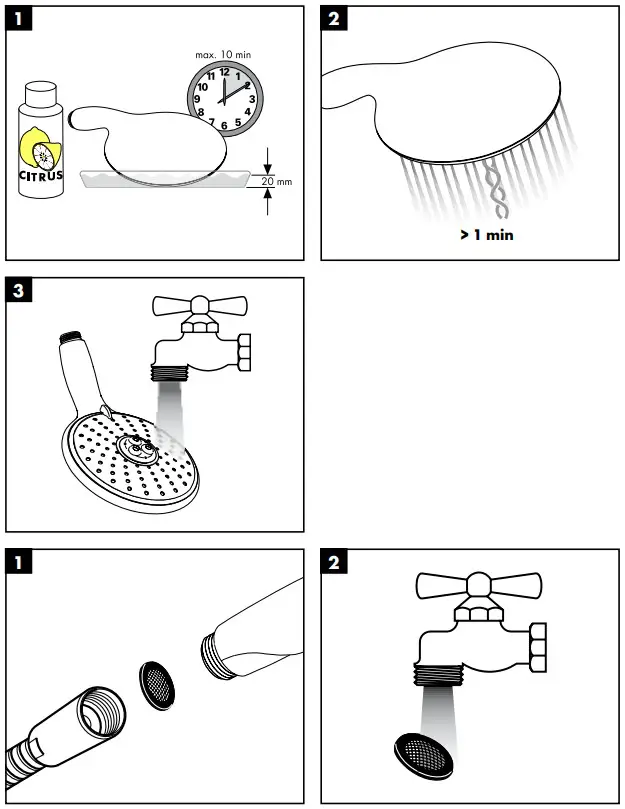 hansgrohe RAINDANCE 150 3jet EcoSmart Hand Shower DN15 - icon 16