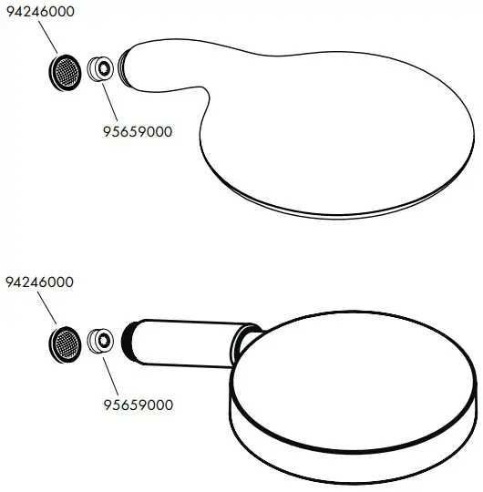 hansgrohe RAINDANCE 150 3jet EcoSmart Hand Shower DN15 - icon 17