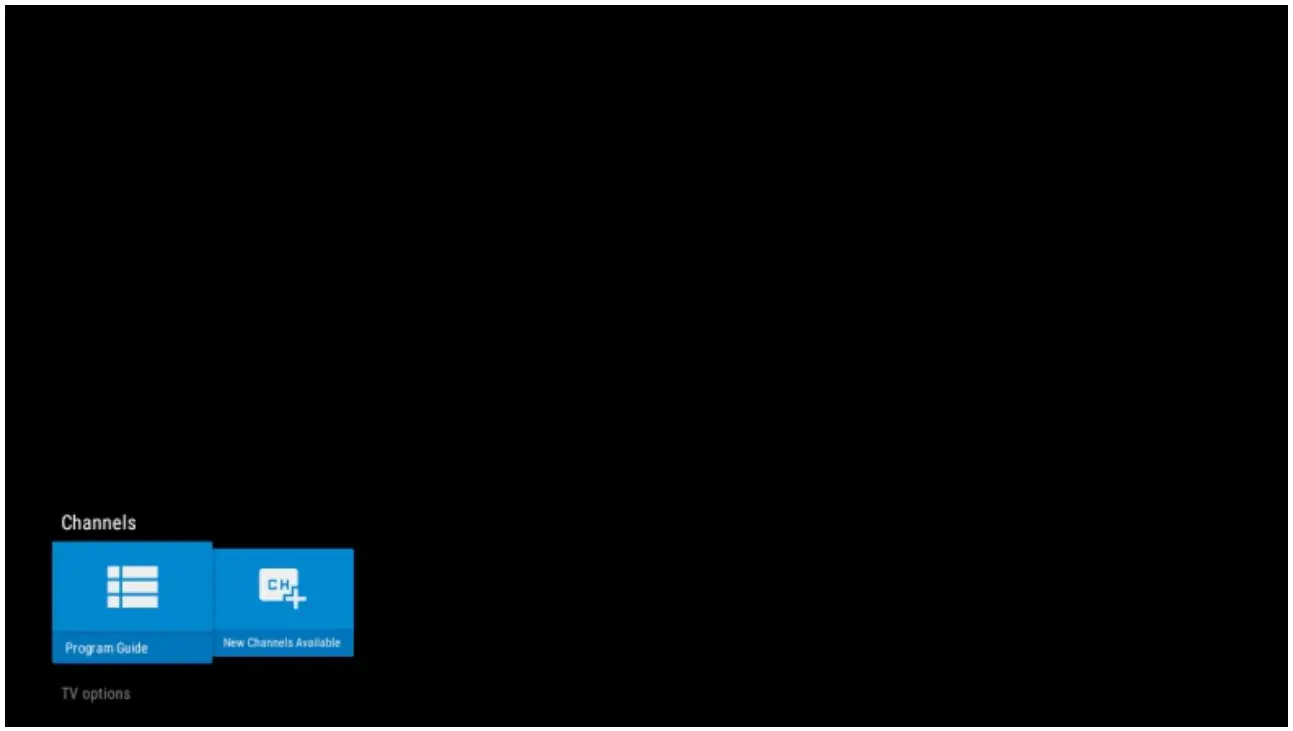 Sylvox Outdoor 55 Inch Outdoor TV - Main Menu 1