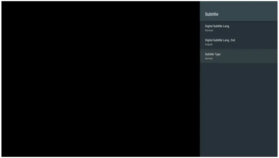 Sylvox Outdoor 55 Inch Outdoor TV - Main Menu 11