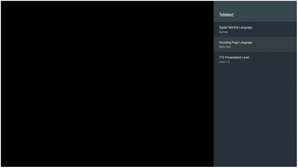 Sylvox Outdoor 55 Inch Outdoor TV - Main Menu 18