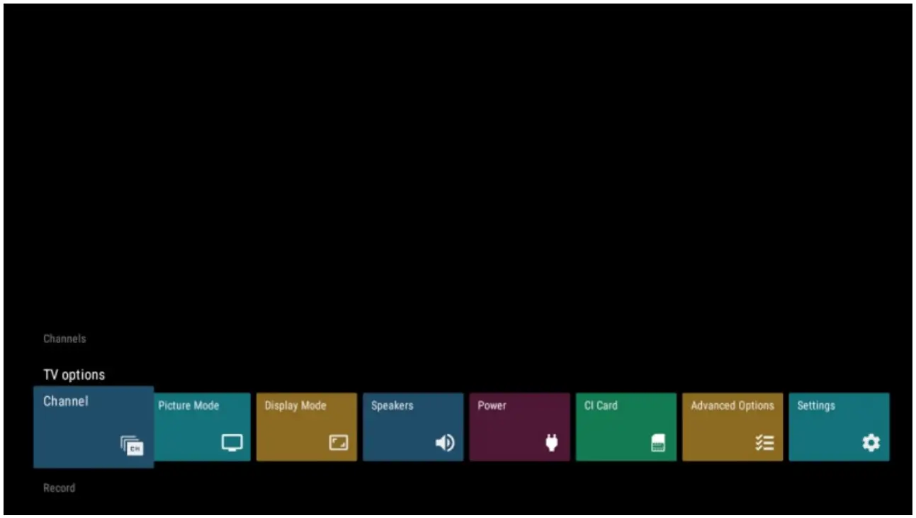 Sylvox Outdoor 55 Inch Outdoor TV - Main Menu 2