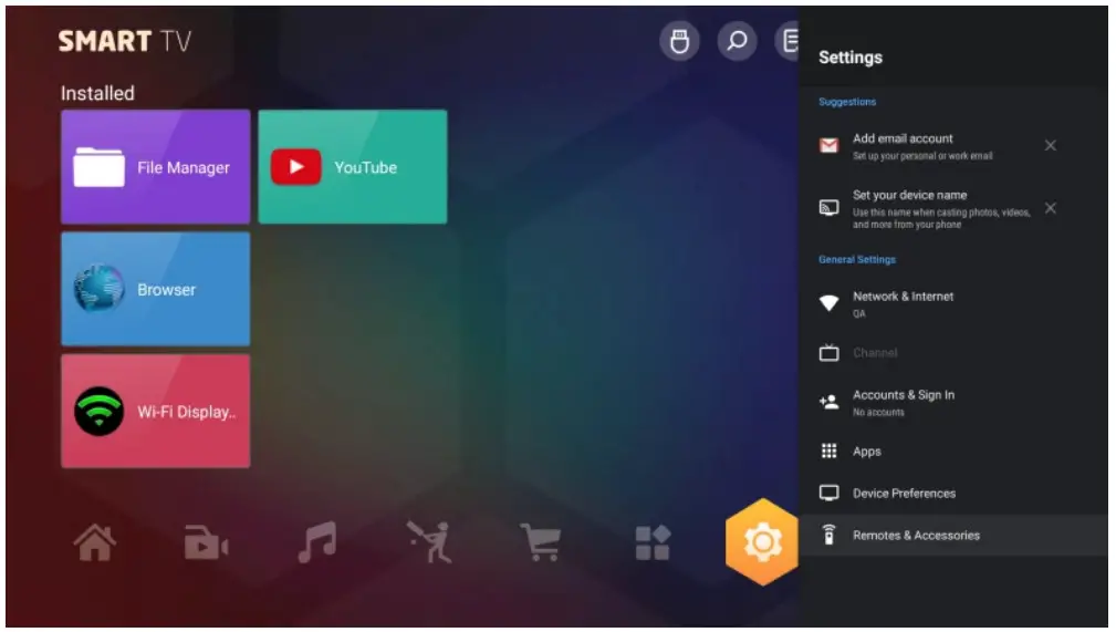Sylvox Outdoor 55 Inch Outdoor TV - Main Menu 20